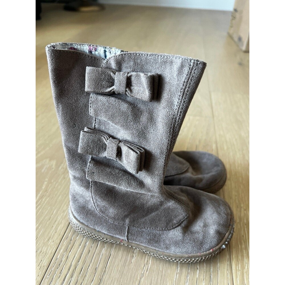 Livie and Luca Neve Flower Bow boots Size 9c 9 toddler